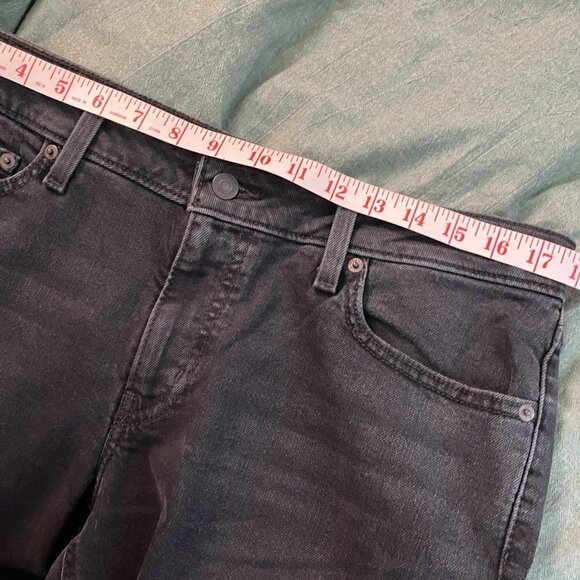 Levi's Superlow Bootcut Jeans Womens 32 Black Stretch Denim Y2K - Picture 9 of 13